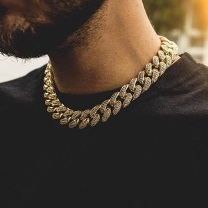 14mm Iced Out Cuban Link